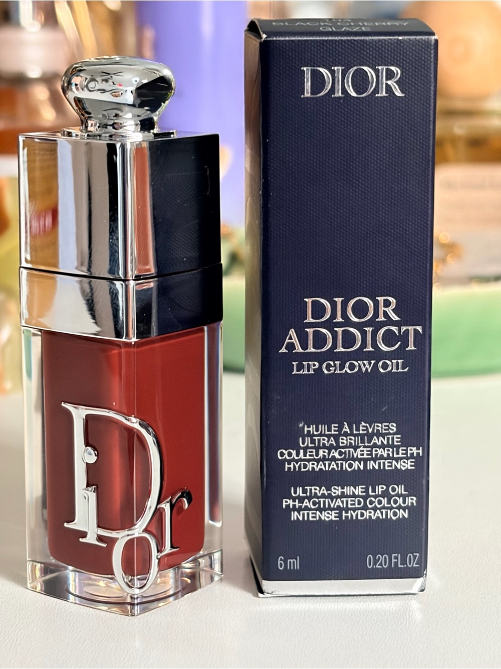 Dior Addict Lip Glow Oil in Black Cherry